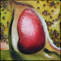 Augenblick einer Schildwanze; Acryl auf Leinwand;
30 x 30 cm